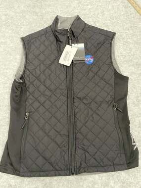 Fossa Apparel NASA Adapt Reversible Ladies Quilted Vest large NWT